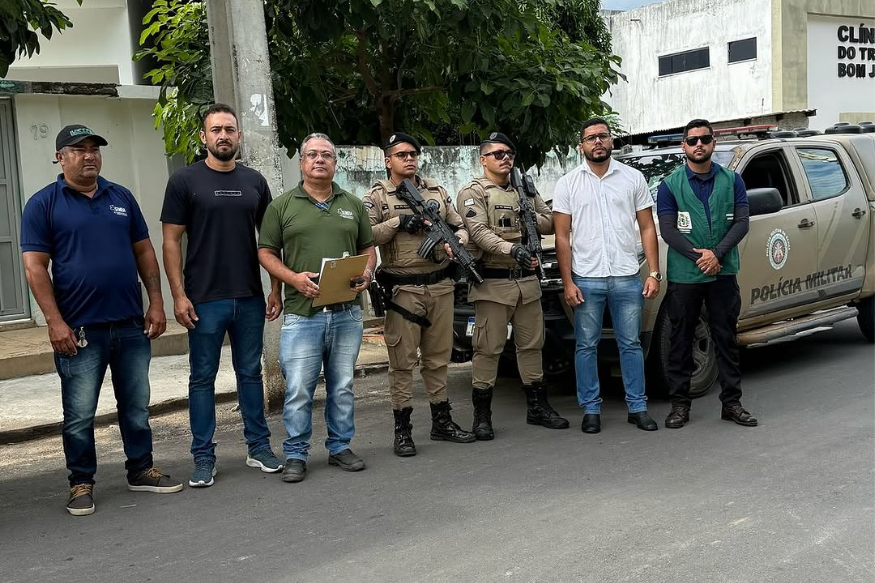 Operação Revel combate desmatamento em área quilombola no município de Bom Jesus da Lapa